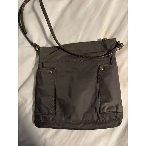 MARC by Marc Jacobs New York Bag Preppy Nylon Sia Crossbody Gray Adj. Strap‎ - Picture 4 of 7